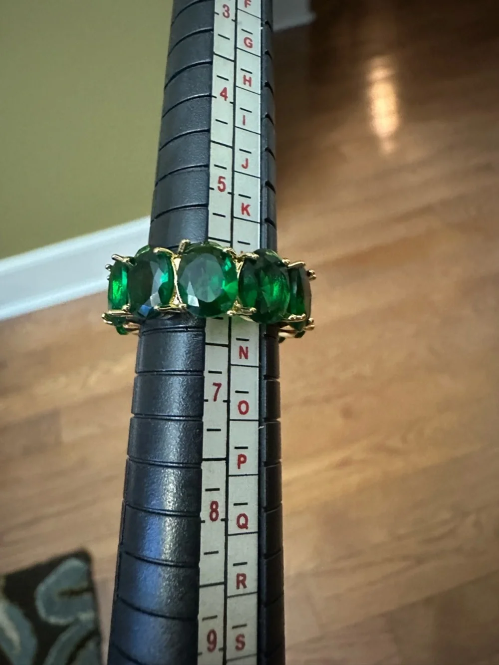 $98 Kate Spade Candy Shop Oval Ring green Size 6